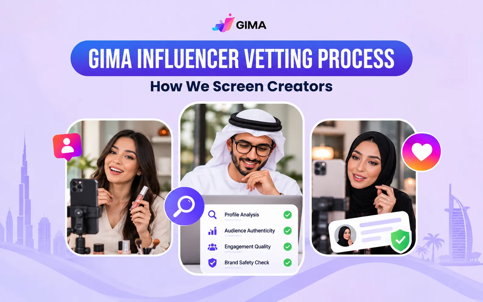 Inside GIMA's Influencer Vetting Process: How We Screen Creators Before Casting