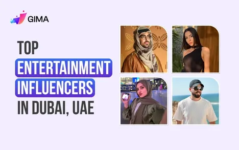 Top Entertainment influencers in Dubai, UAE 