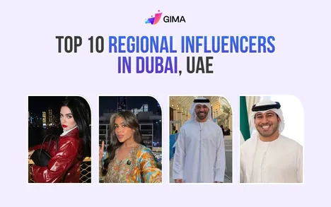 Top 10 Regional Influencers in Dubai, UAE