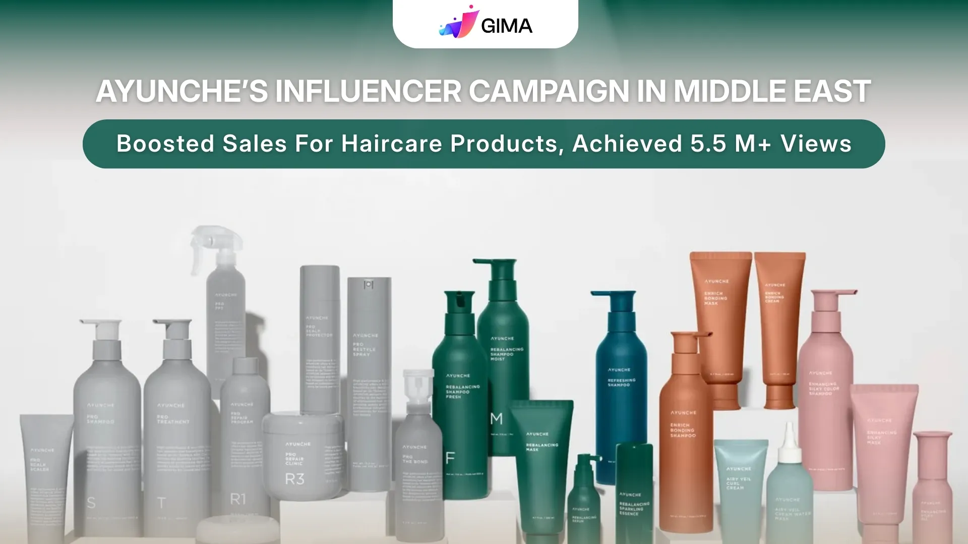 Ayunche’s Influencer Campaign in Middle East | Boosted Sales For Haircare Products, Achieved 5.5 M+ Views