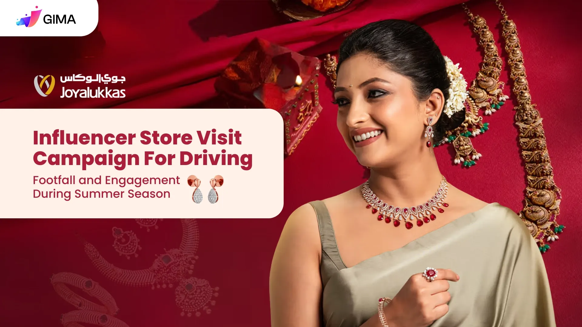 Joyalukkas Influencer Store Visit Campaign For Driving Footfall and Engagement During Summer Season